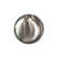Delaney Hardware Bravura 906 Macon Knob Passage Lockset With Modern Round Trim Scratch Resistant Door Knob For Hallway/Office