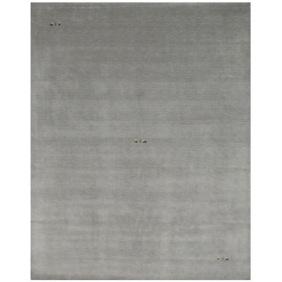 Tapis Gabbeh tissé à la main sans perte, 100% laine, de couleur unie, résistant à la décoloration et aux taches, durable