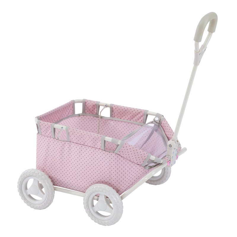  Olivia's Little World - Polka Dots Princess Doll Wagon