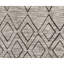 Wool Geometric Area Rug in Brown-70167594