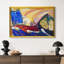 "Peinture avec troïka" - Wassily Kandinsky - Toile encadrée sur mesure-1786500296-1786500299-1786500312