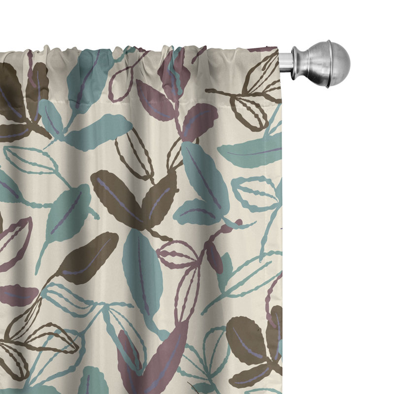 Sherral Room Darkening Curtain Pair, 28" W x 84" L