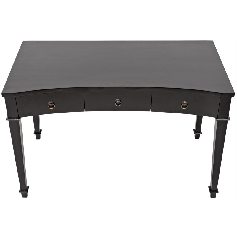 Curba Solid Wood Writing Desk