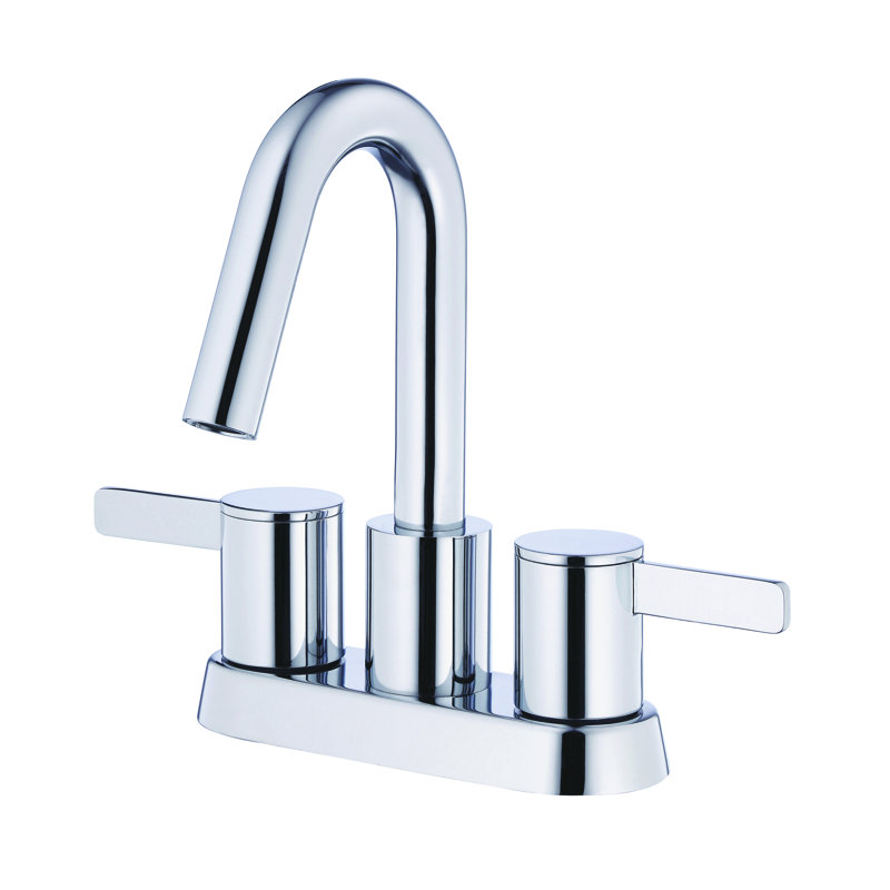 Amalfi Centerset Bathroom Faucet with Drain Assembly, Chrome