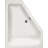 Courtney 60'' x 48'' Drop-In Soaking Acrylic Bathtub-9227841-88749596