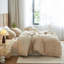 Ensemble de housse de couette 100% coton tissé gaufré-135355226-135355225