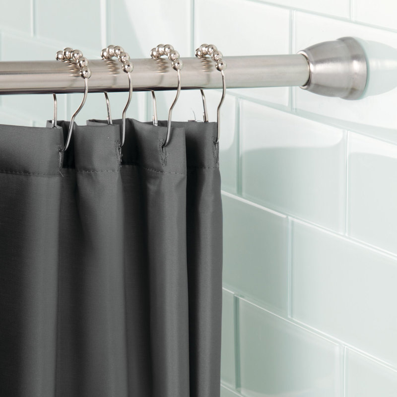 Charcoal Gray Polyester Shower Curtain Liner 72" x 72"