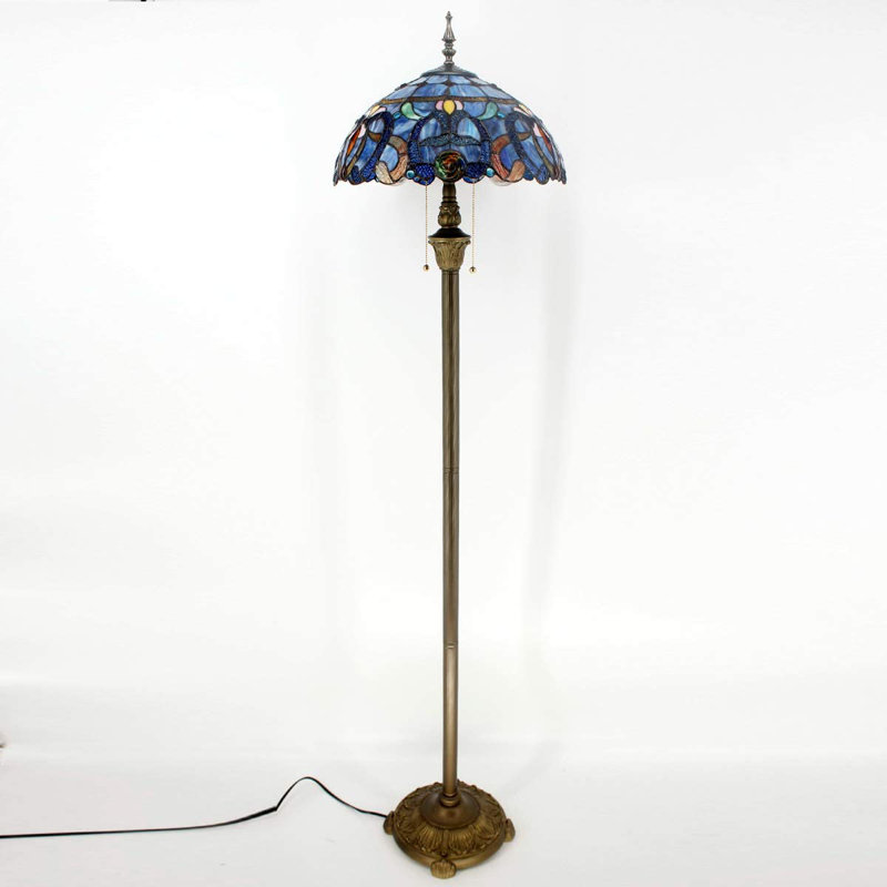Braefell 64'' Bronze Antique Traditional Floor Lamp