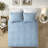 Comfortable Blue Cotton Bedding Sets, Reversible And Hygienic For All Seasons