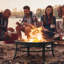 Round Steel Wood Burning Smokeless Fire Pit