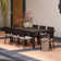 Ehrenfried 8 - Person Patio Dining Set with Rectangular Table , Cushions Included