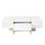 Table de canapé rectangulaire moderne à rangement multiple en bois doré-1975164231