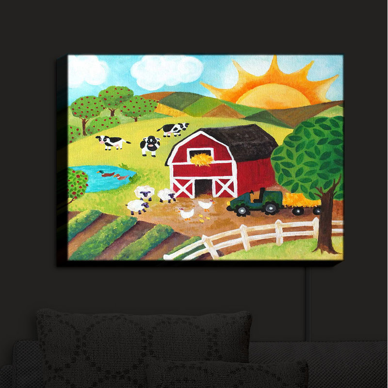 " Daybreak on the Farm "