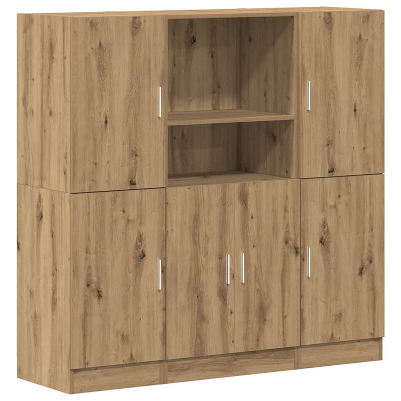 2 131.5cm Kitchen Pantry, Artisan oak