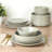 Gibson Home Stoneware Dinnerware Set - Service for 4-96144633