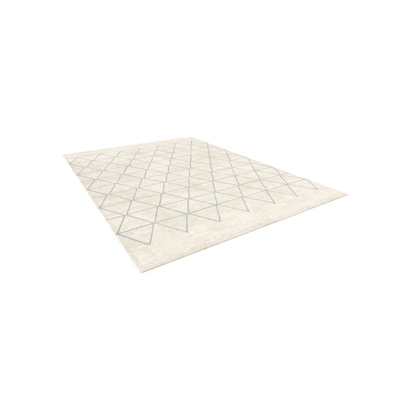 Nubar Geometric Shag Area Rug, Rectangle 120 x 170cm