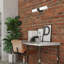 Cailum 2 Light Frosted Dimmable Vanity Light-2136842730