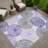 Machine Washable Indoor/Outdoor Chantille ACN2351 Abstract Rug-1624198102