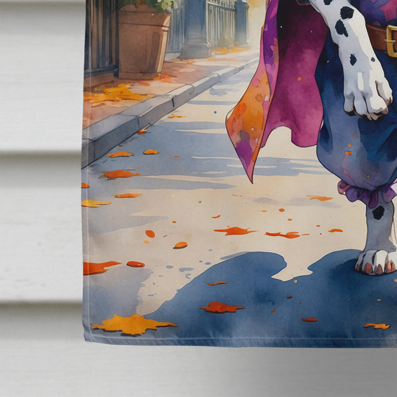 Drapeau de maison Weimaraner, Dalmatien