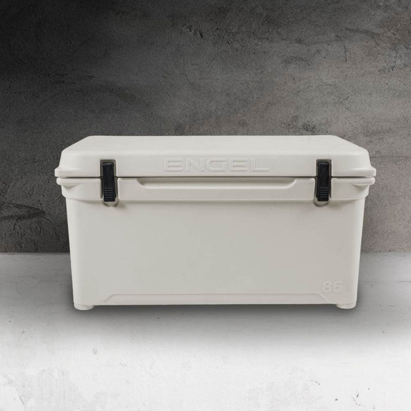 Engel Coolers 76 Quart 96 Can Performance Roto Molded Cooler, White(Open Box)