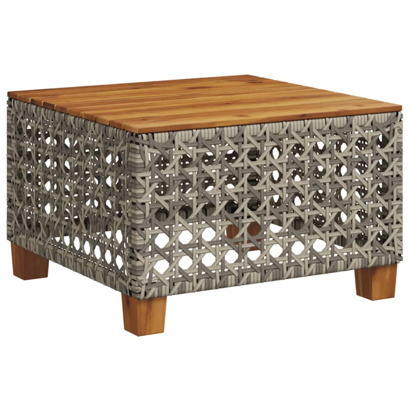 Angyl Square Outdoor Coffee Table , 55cm cm W 55cm cm D, Grey