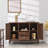Solid Wood Storage Porch Cabinet