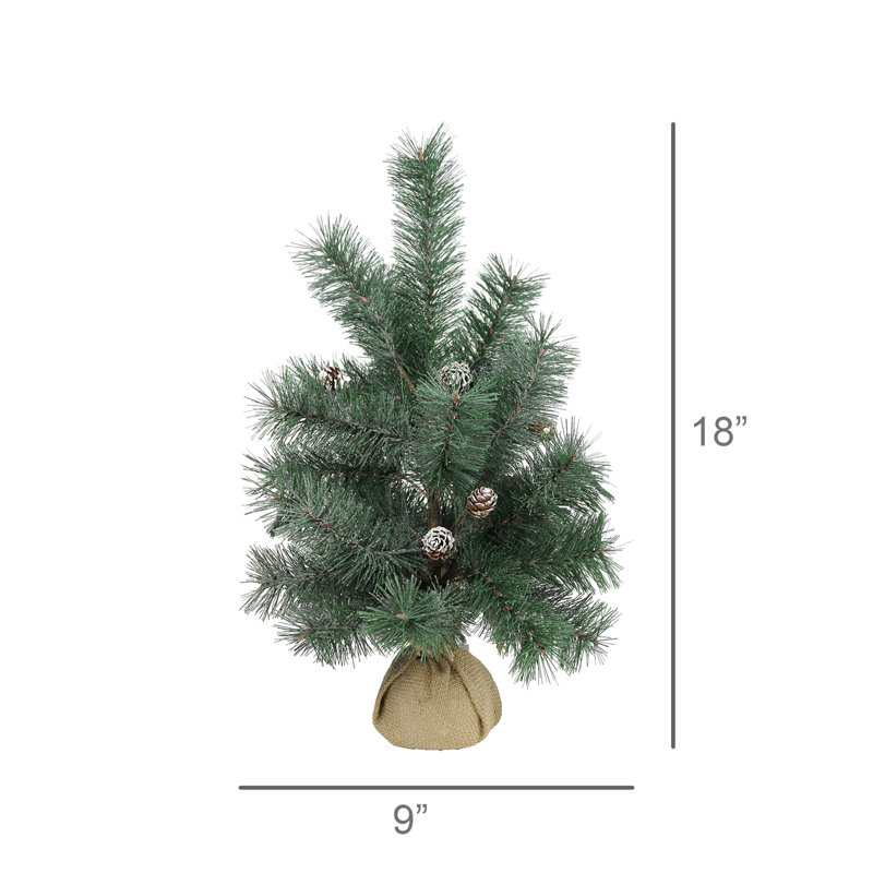 Faux Tree With Pinecones - Tree Ships With Limbs Folded In And Requires Arrangment Of The Limbs., 1.5