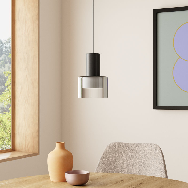 Casey 1 - Light Black Single Pendant