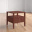 Table de bout avec rangement Mariotti