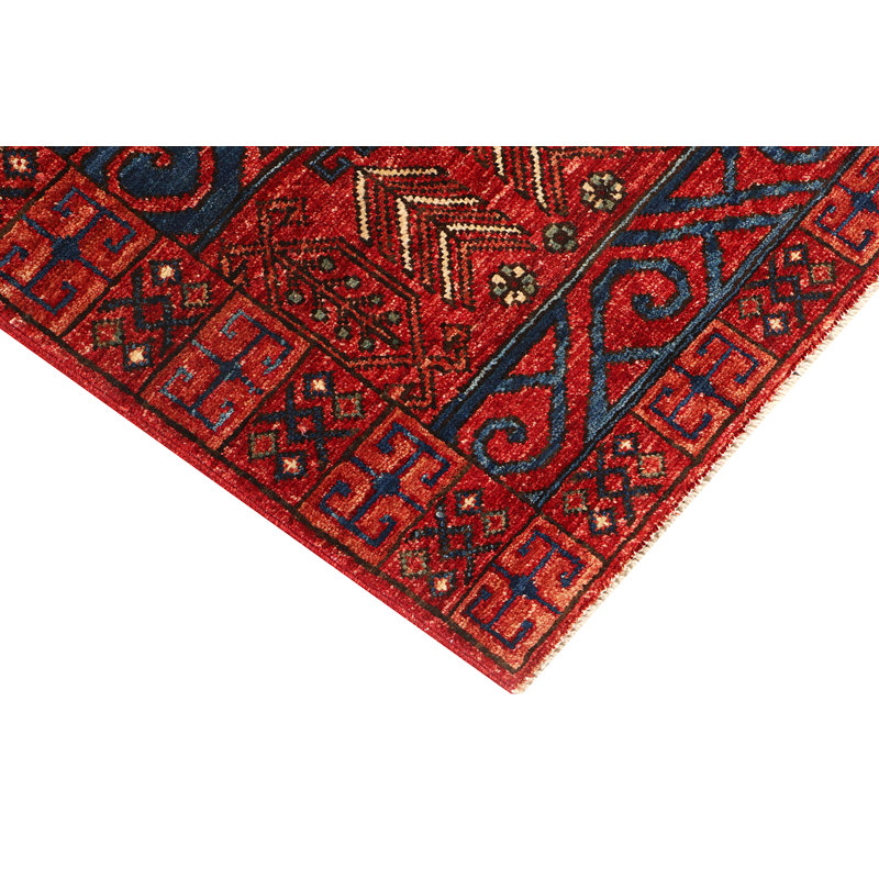 Turkemen Hand Woven Wool Area Rug