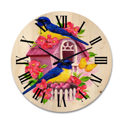 Solid Wood Wall Clock
