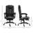 Massage Office Chair High Back Executive Recliner With Lumbar Support,Footrest,Reclining Back,Adjustable Heigh-804675573