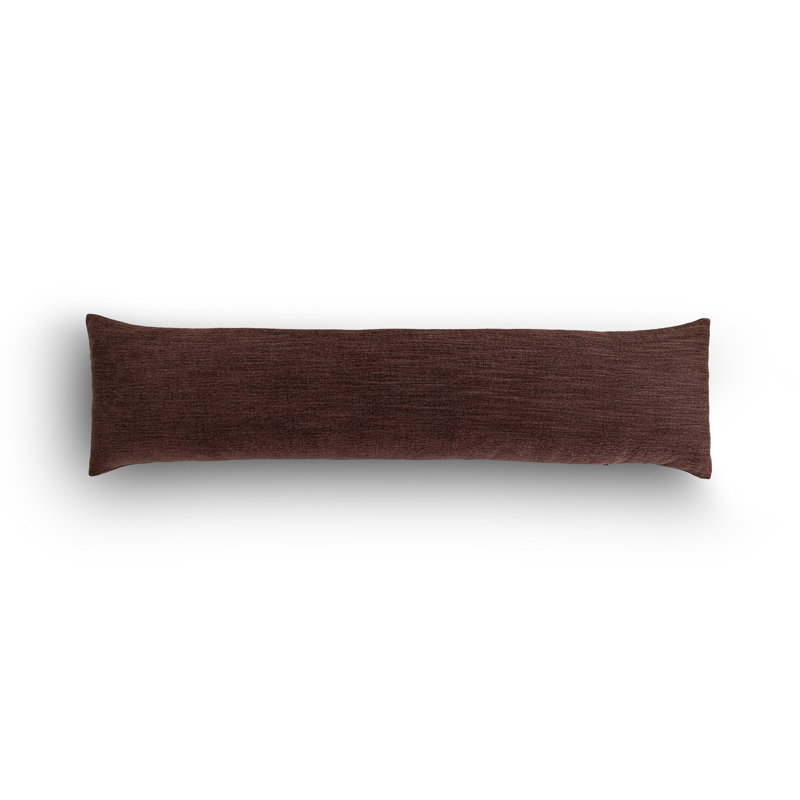 Mirelle Bolster Pillow Cover & Insert, Rectangle 12"H x 48"W, Laughlin Plum