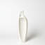 Indentation Vase-Matte White-43401128