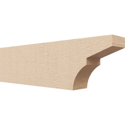 Monterey Woodgrain TimberThane Rafter Tail, Primed Tan