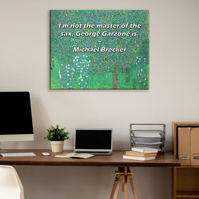 Astoria Grand Gallery Wrapped Canvas By Lloyd Bridges: "Looks like I picked the wrong week to quit sn
