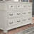 Bowersville 7-Drawer Bedroom Dresser, Antique White