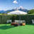 10 x10 FT Pop Up Canopy Tent with Carry Bag Guy Lines Ground Stakes-111097403