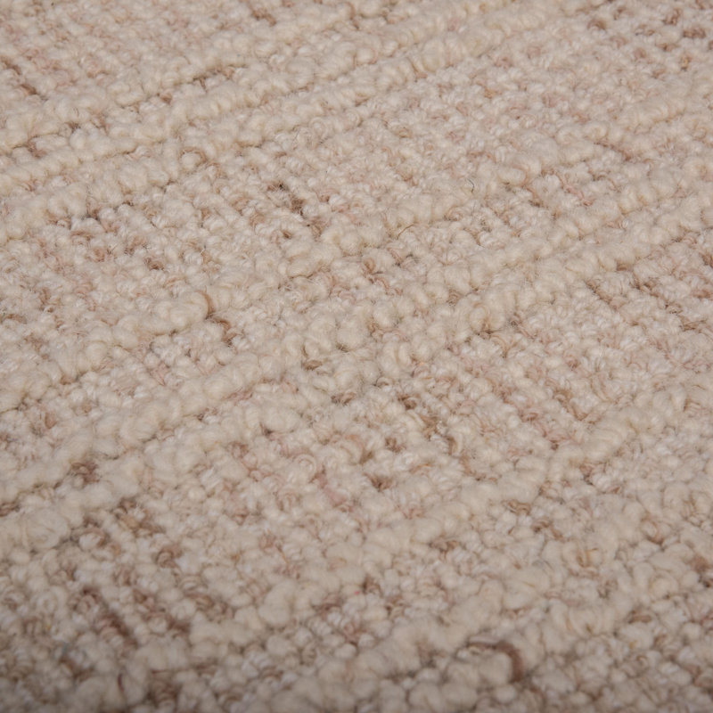 Tapis 100% laine touffeté à la main, Rectangle 8 pi 9 po x 11 pi 9 po