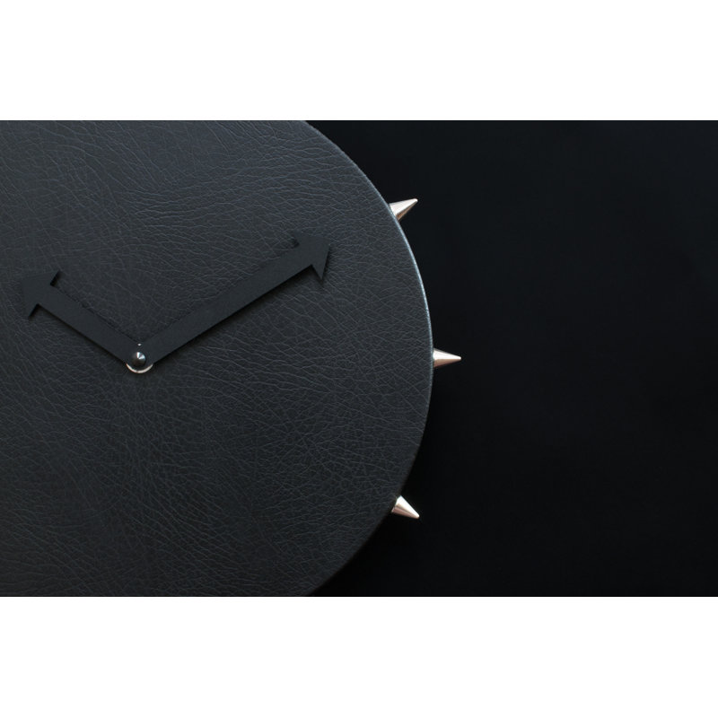 Doyon Leather Wall Clock