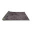 Rose abstrait/Tapis décoratif noir-641844538