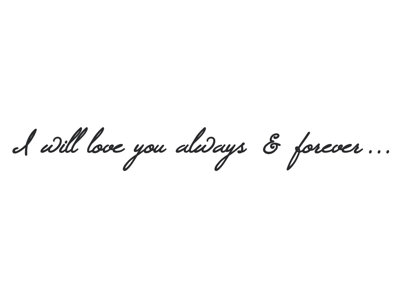 Text & Numbers Non-Wall Damaging Wall Decal