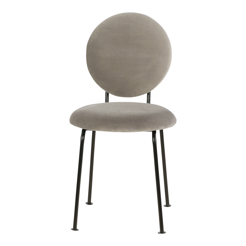 Medallion 52cm H Upholstered Side Chair, Grey