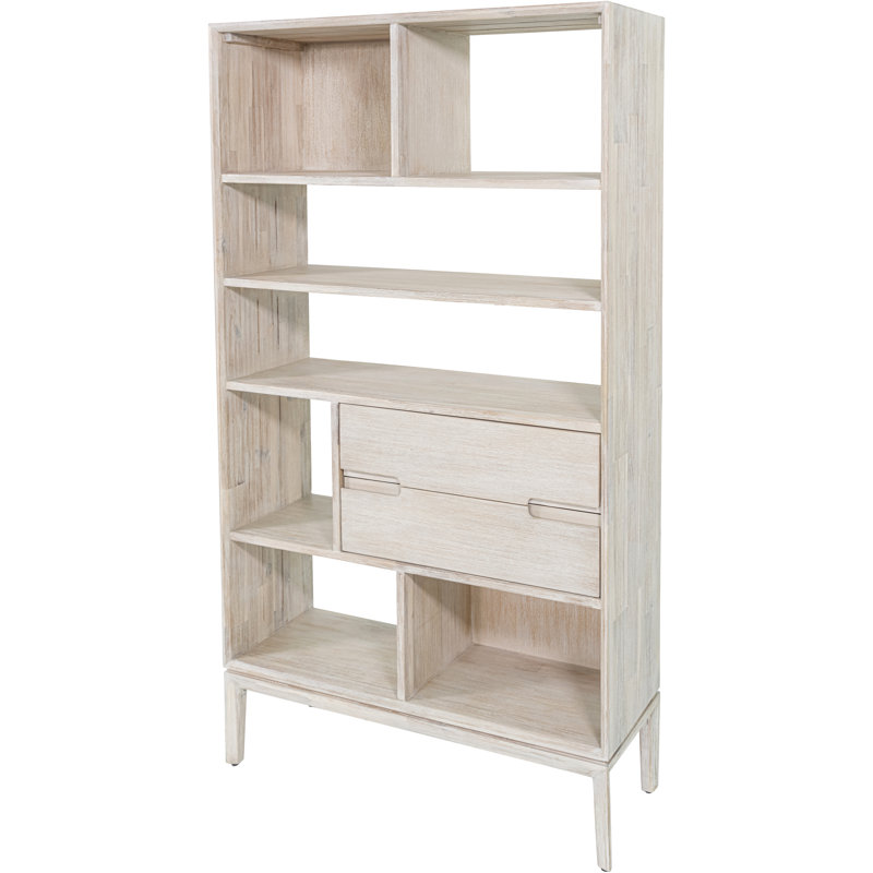 Takierra Display Cabinet, White Sand