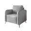 Chaise en velours Belmont-120132872