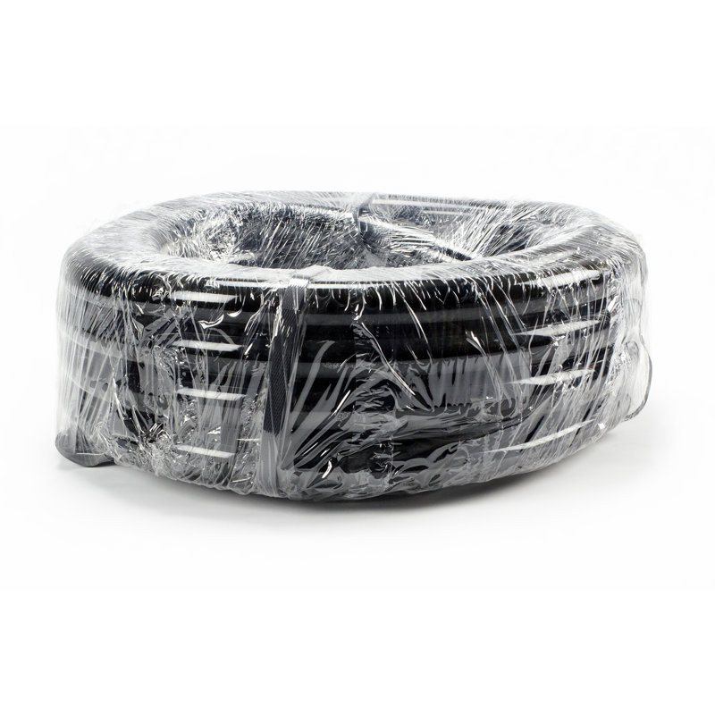 Black Vinyl Tubing for Water Features - 3/8" x 100'