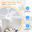 52" Modern 5-blade Ceiling Fans With Lights And Remote-1060924660