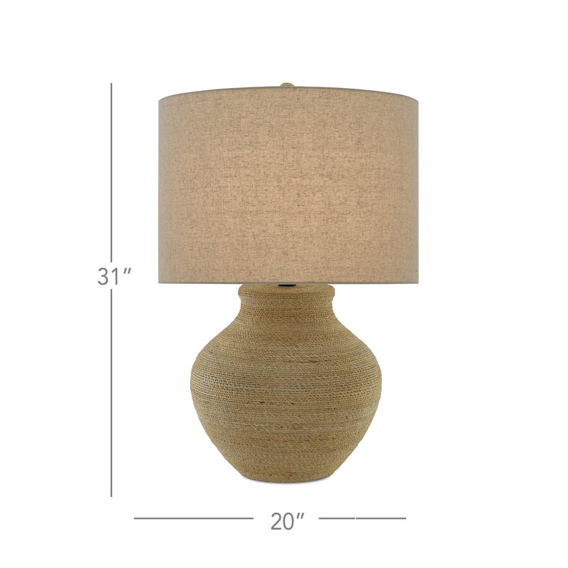 Lampe de table en fer 31 po Hensen