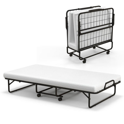 Earline Upholstered Daybed with Mattress