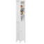Tall Bathroom Storage Cabinet,1 Doors Freestanding Cabinet